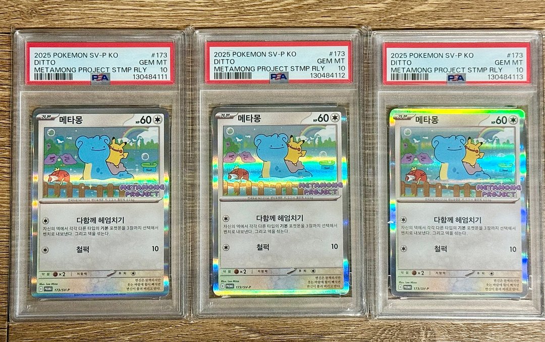 잠실 메타몽 프로모 PSA 10