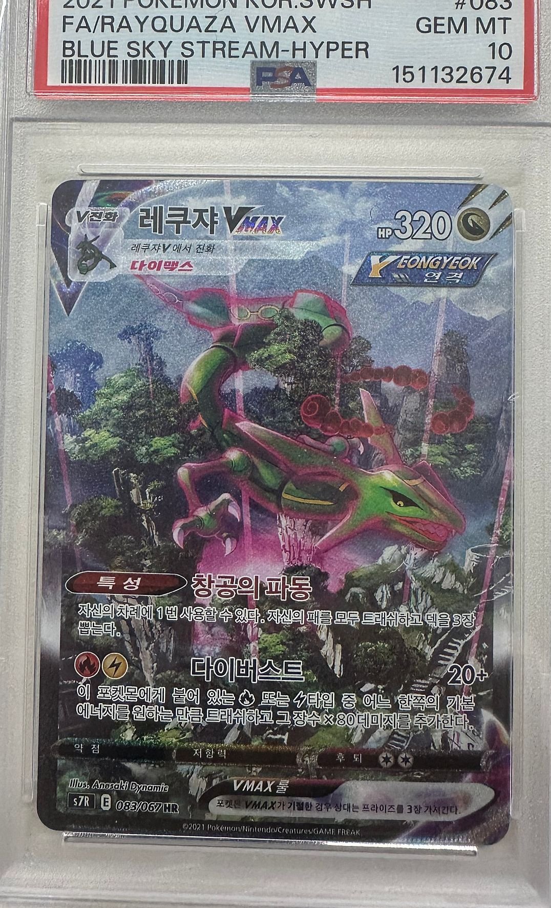 레쿠쟈 특일 PSA 10